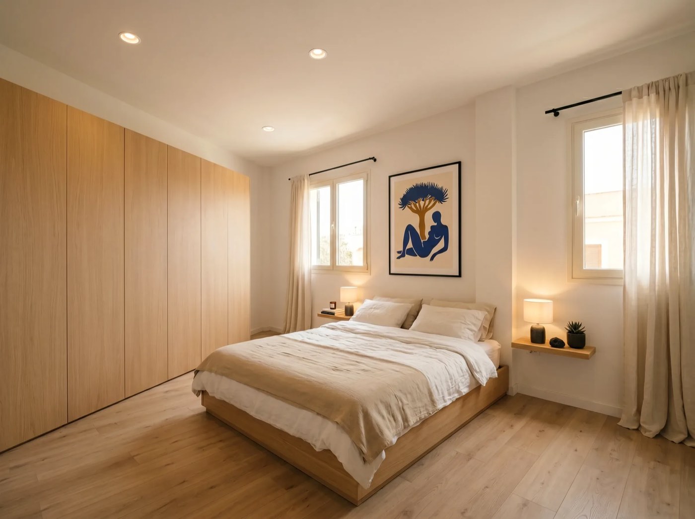 Dormitorio principal del Dúplex 01