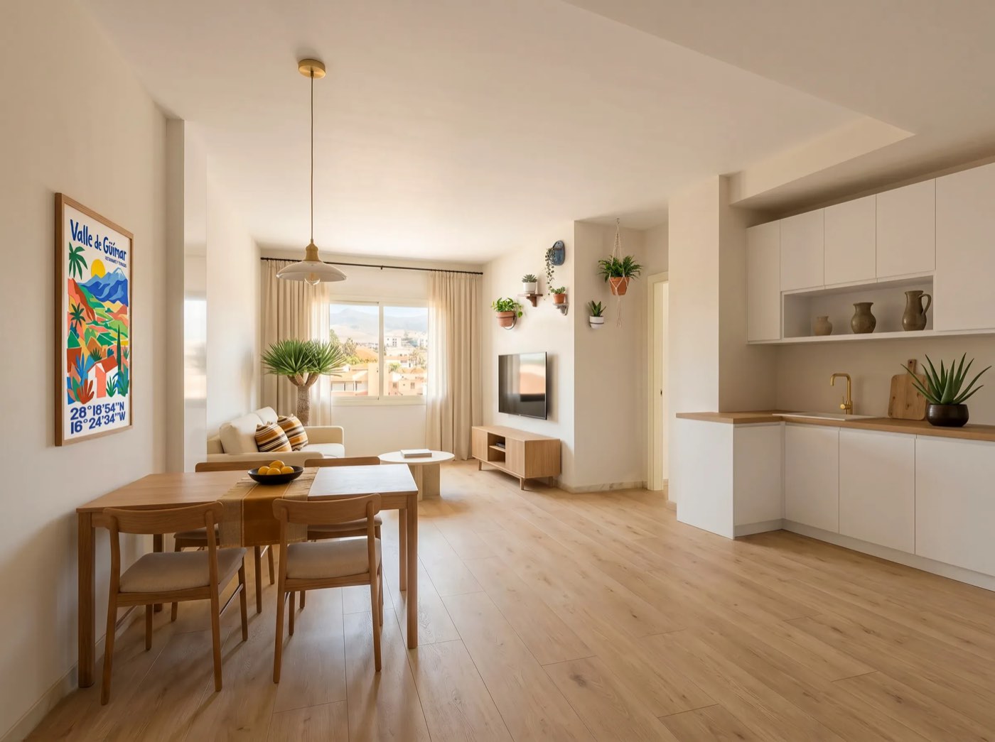 Interior de una vivienda Pilarica